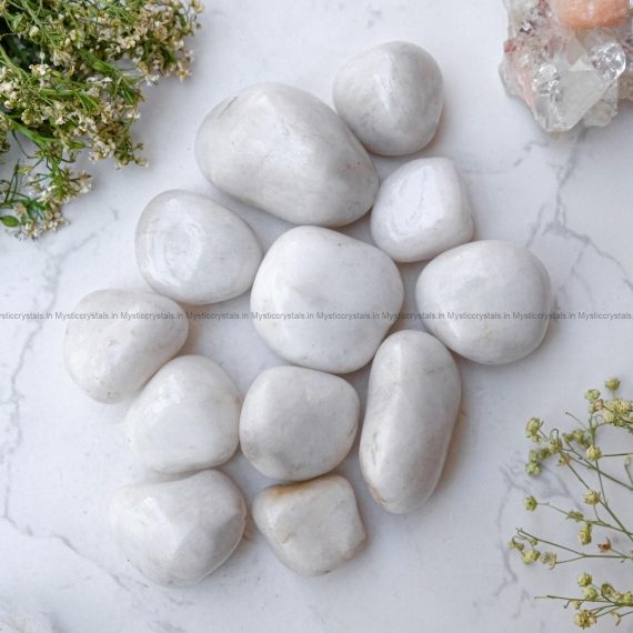 White Quartz Tumble