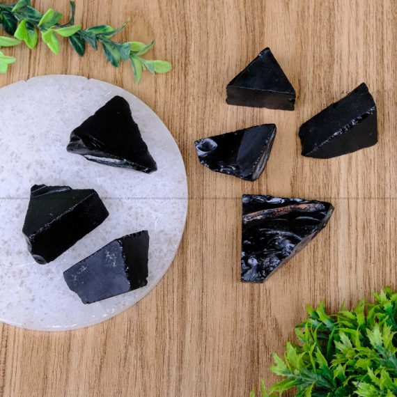 Black Obsidian Raw Crystal