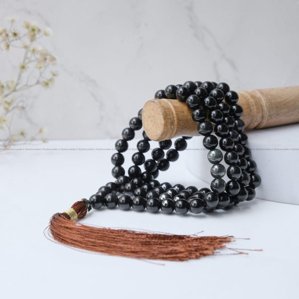 Black Obsidian Mala - Image 3