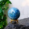 Blue Apatite Sphere/Ball