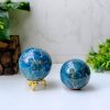 Blue Apatite Crystal Sphere/Ball - Image 2