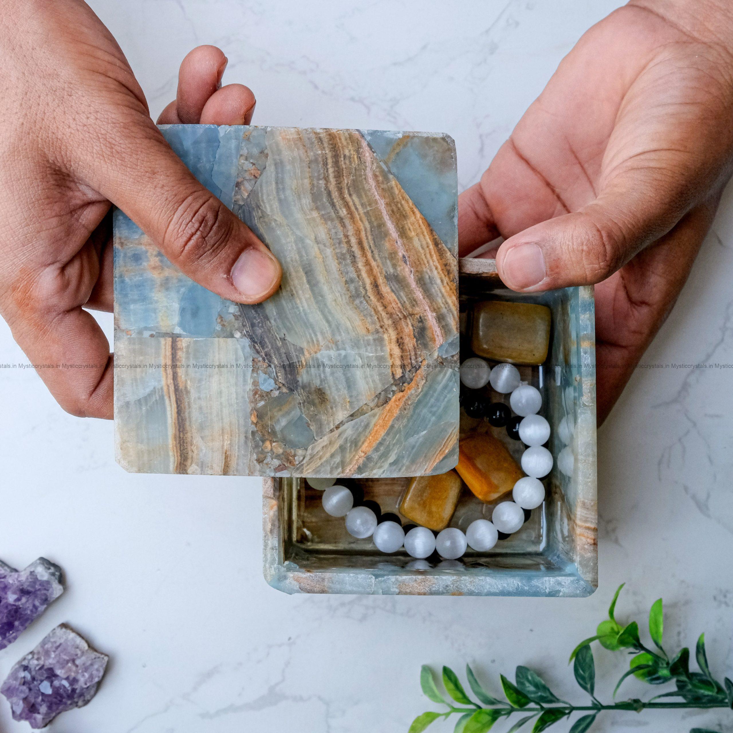 Blue Calcite Utility Box - Image 2