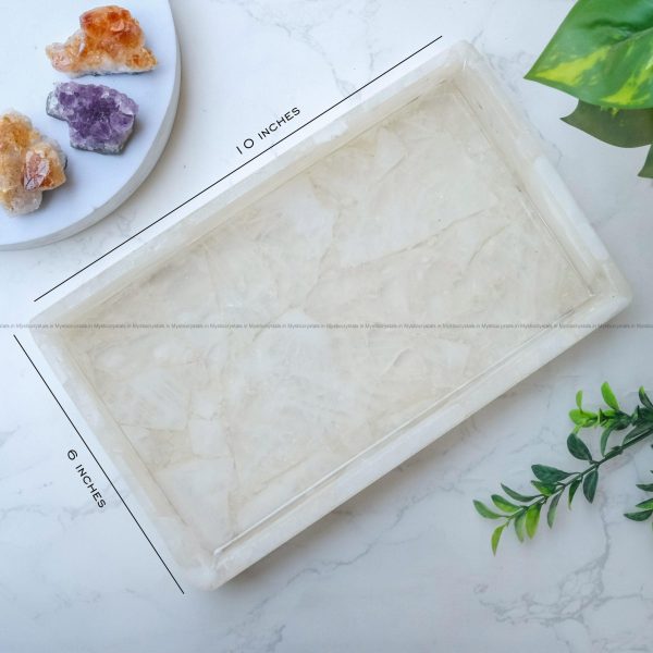 Clear Quartz Big Tray - Image 2