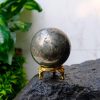 Golden Pyrite Sphere/Ball