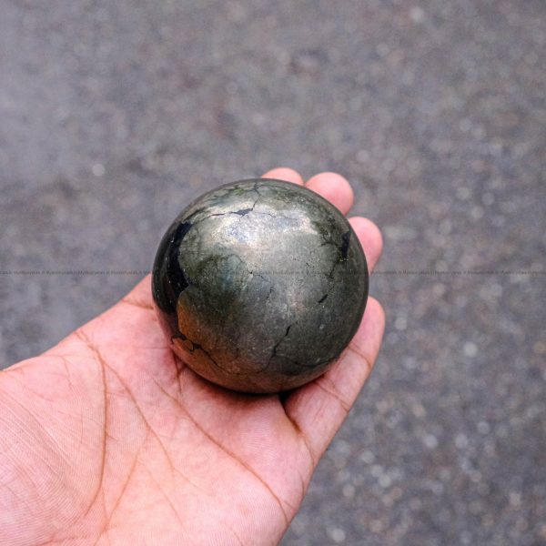 Golden Pyrite Sphere/Ball - Image 3