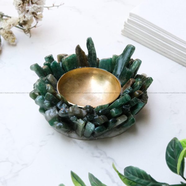 Green Aventurine Diyas - Image 3