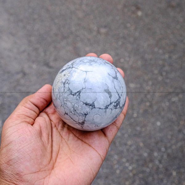 Howlite Crystal Sphere/Ball - Image 3