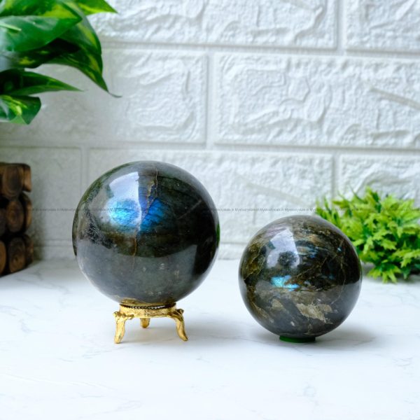 Labradorite Crystal Sphere/Ball - Image 2