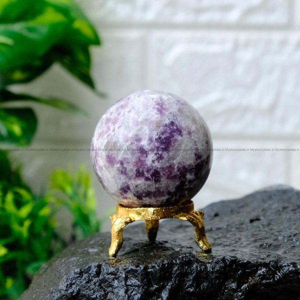 Lepidolite Sphere/Ball