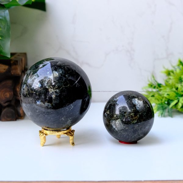 Nuummite Crystal Sphere/Ball - Image 2
