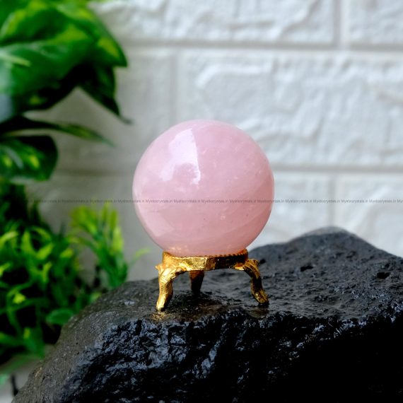 Rose Quartz Sphere/Ball