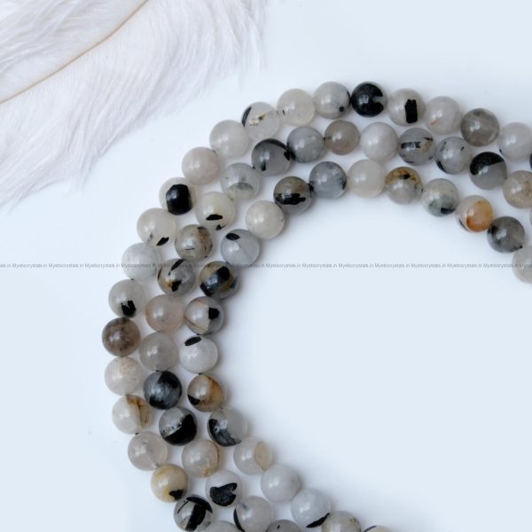 Rutilated Quartz Mala Mystic Crystals1