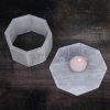 selenite Tea light Holder
