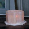 selenite Tea light Holder