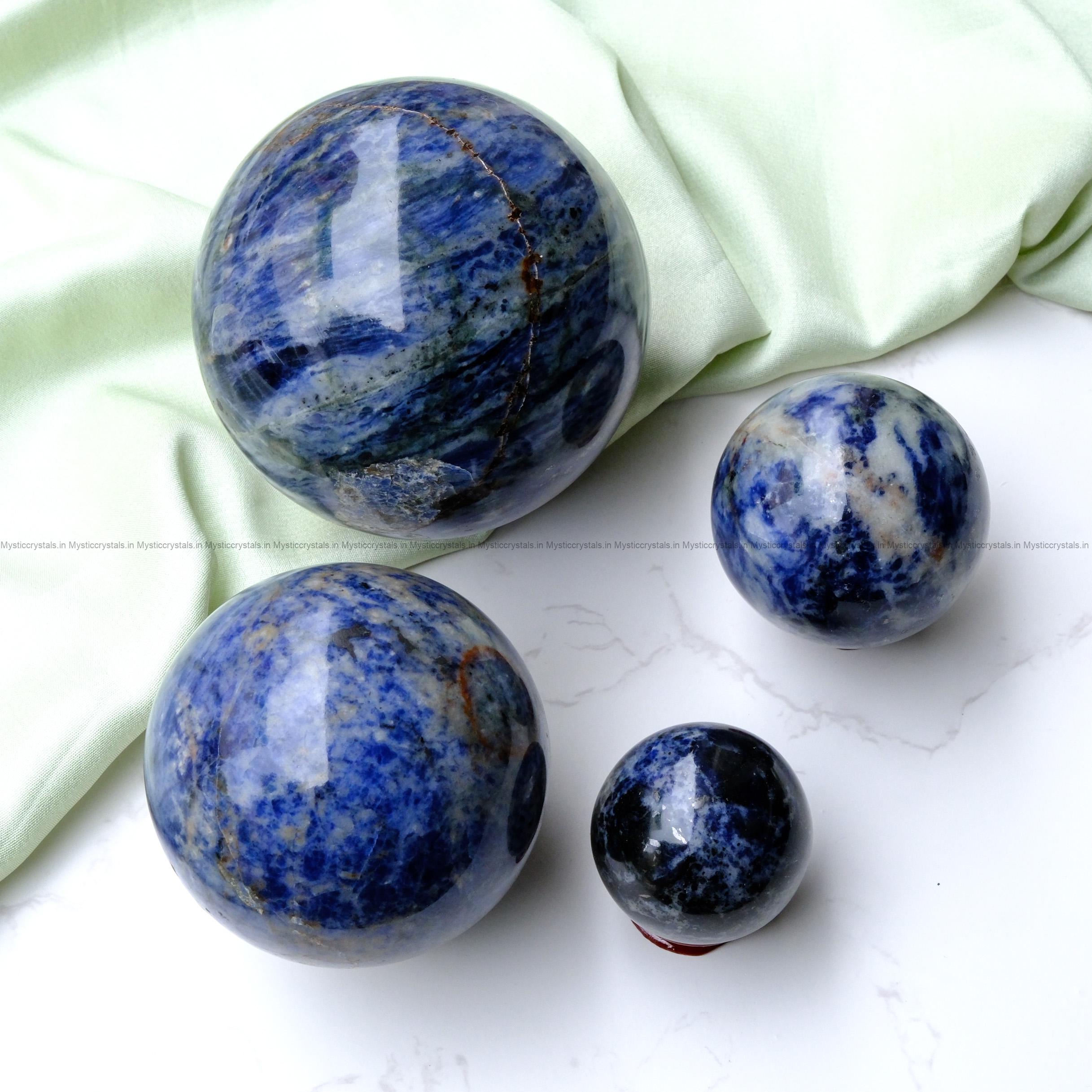 Sodalite Crystal Sphere/Ball - Image 4
