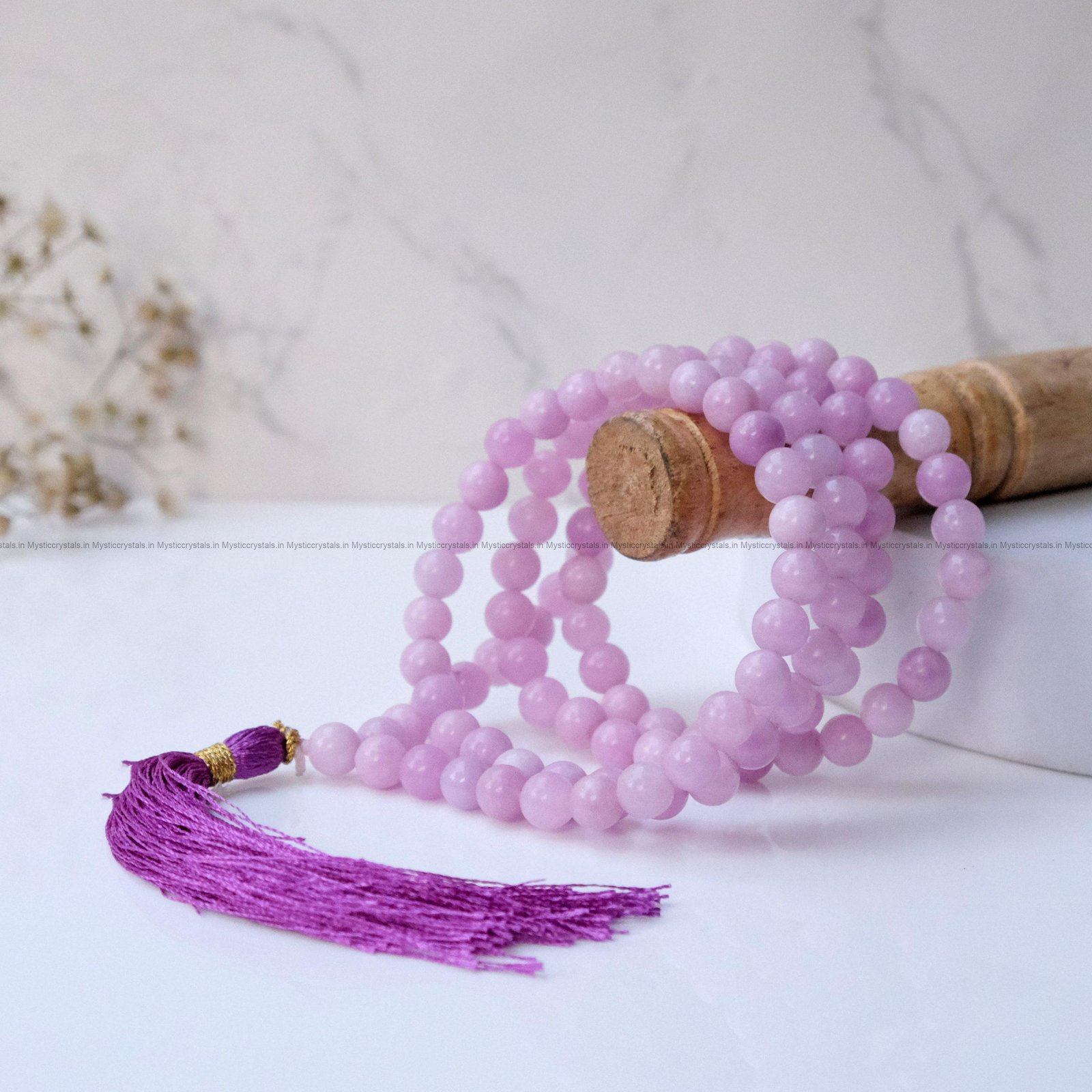 Kunzite Mala - Image 4
