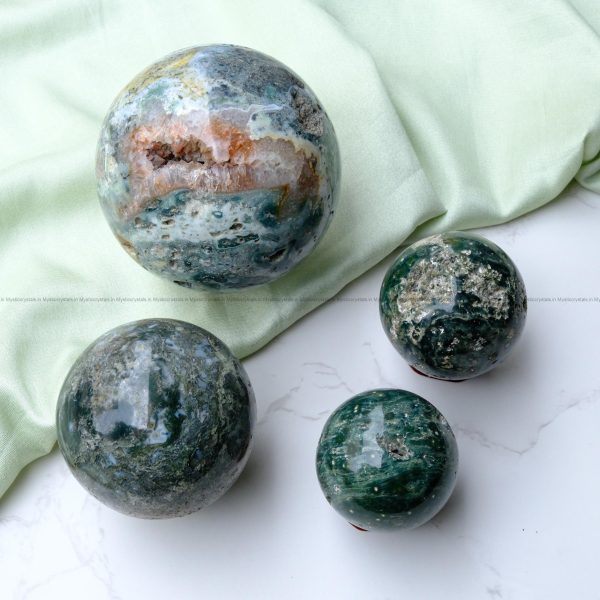 Ocean Jasper Crystal Sphere/Ball - Image 4