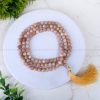 Peach Moonstone Mala