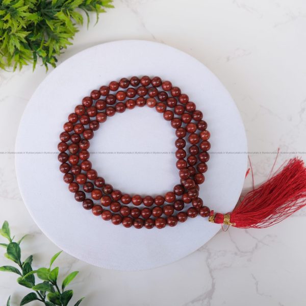 Red Jasper Mala