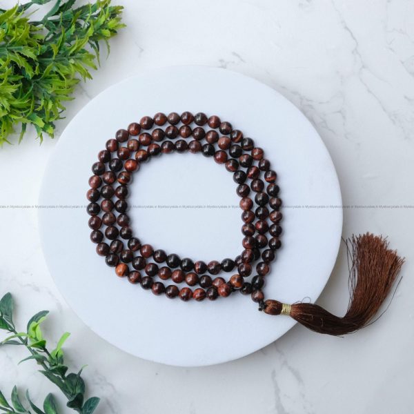 Red Tiger Eye Mala