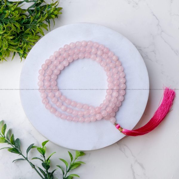 Rose Quartz Mala