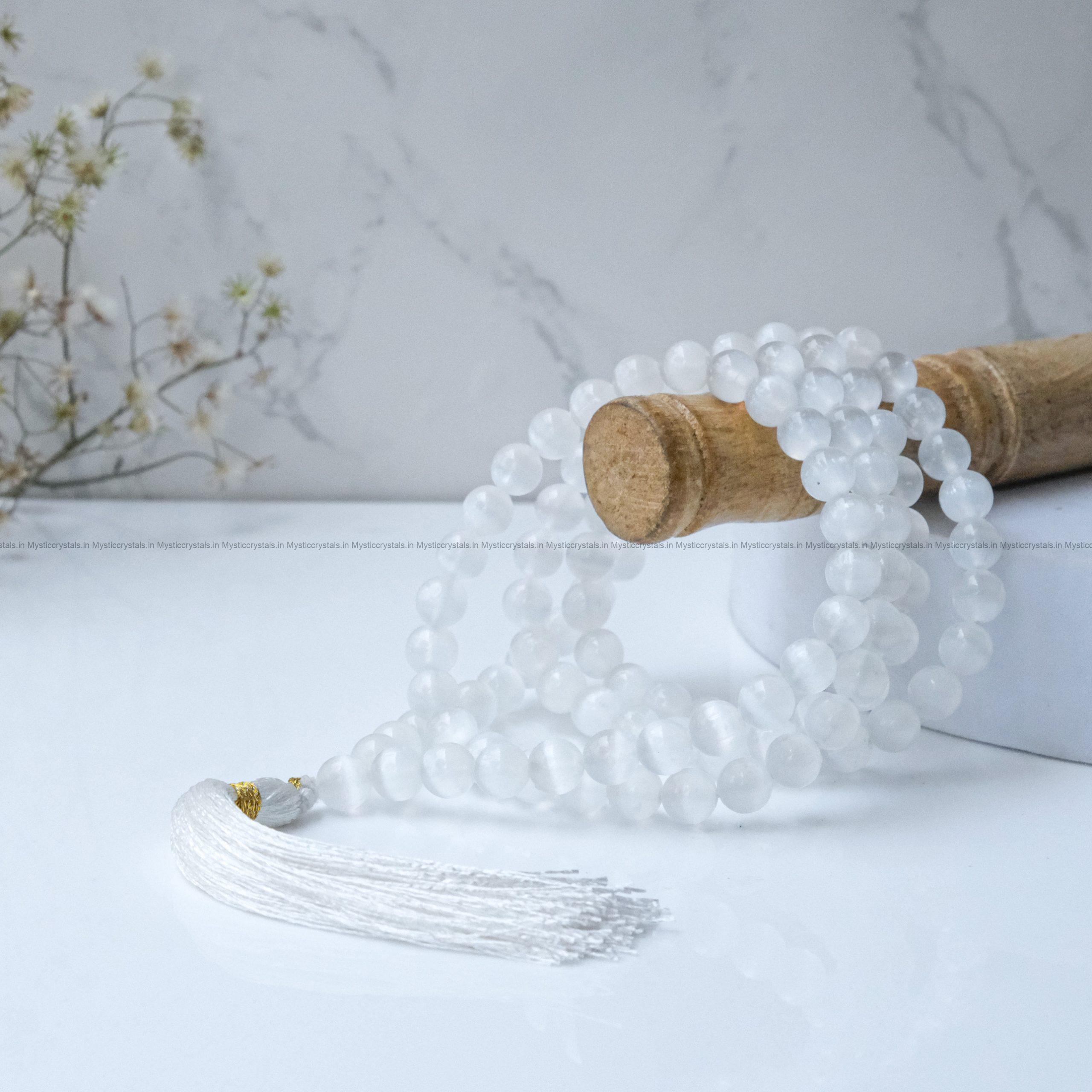 Selenite Mala - Image 4