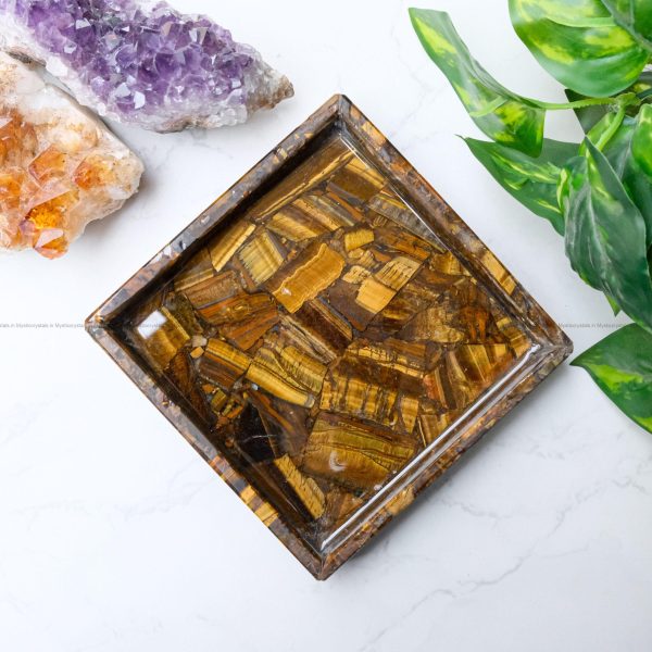 Tiger Eye Crystal Tray - Image 3