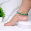 Chrysocolla Anklet