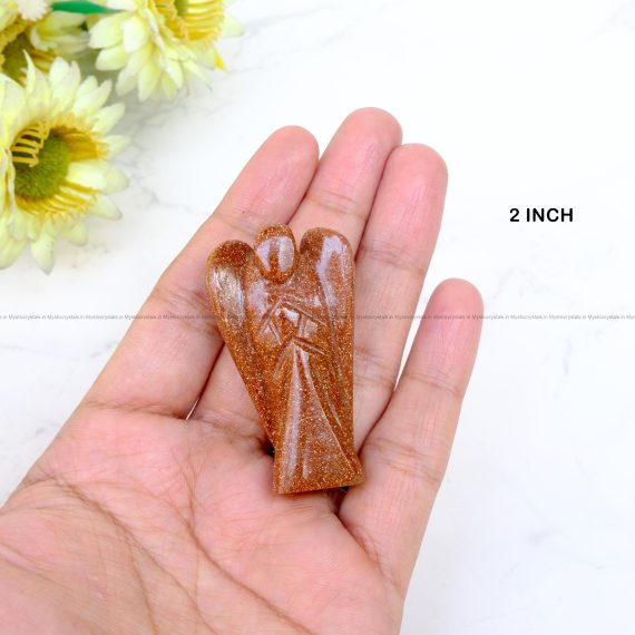 Red Goldstone Angel