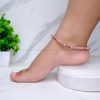 Rhodochrosite Anklet