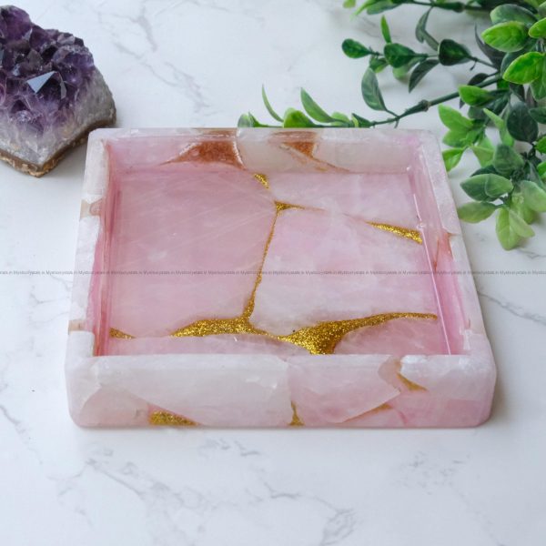 Rose Quartz Glitter Tray - Image 4