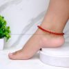 Carnelian Anklet