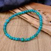 Chrysocholla Anklet