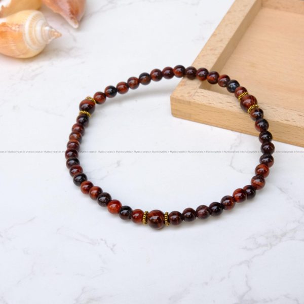 Red Tiger Eye Anklet