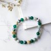 Natural Healing Crystal stone 8 mm unisex Bead Bracelet for energizing Planet MERCURY