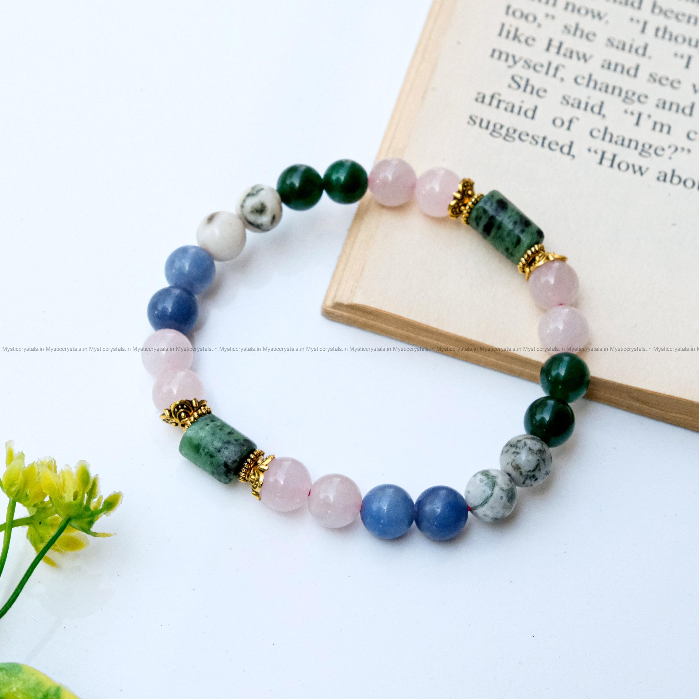 Healing Crystal Bracelet for Air Element