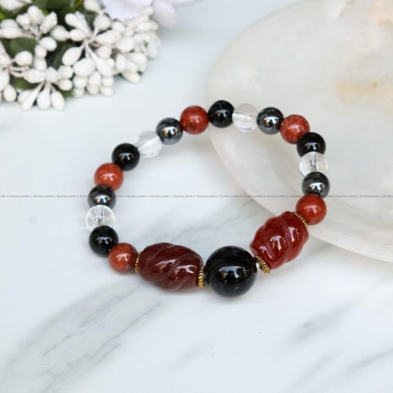 Capricorn Zodiac Sign Healing Crystal Bracelet
