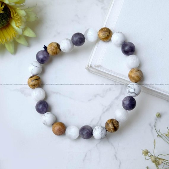 Bracelet for Balancing Crown Chakra