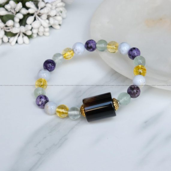 Gemini Zodiac Sign Healing Crystal Bracelet