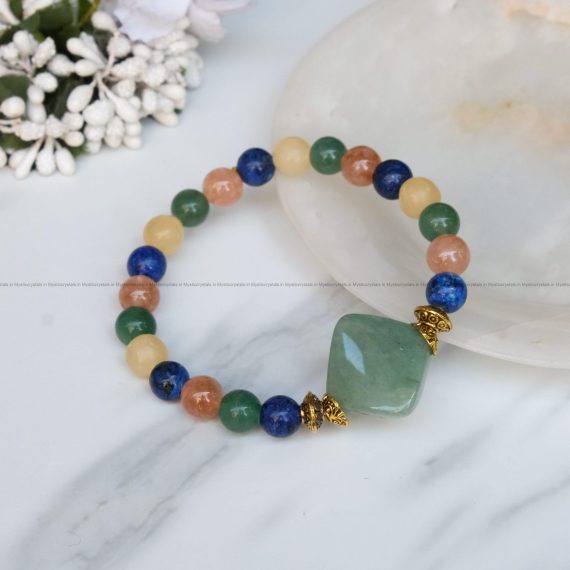 Sagittarius Zodiac Sign Healing Crystal Bracelet