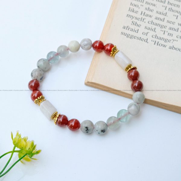 Healing Crystal Bracelet for Water Element