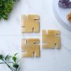 Yellow Aventurine Swastik