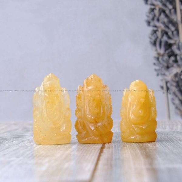 Yellow Aventurine Ganesha
