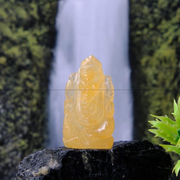 Yellow Aventurine Ganesha
