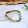 Natural Healing Crystal stone 8 mm unisex Bead Bracelet for calming Planet ketu