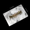Running Horses Clear Quartz Wall Hanging