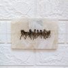 Running Horses Clear Quartz Wall Hanging