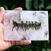 Running Horses Clear Quartz Wall Hanging
