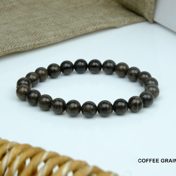 Coffee Grain Jasper Crystal Bracelet