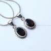 Chintamani Faceted Pure Silver Pendant